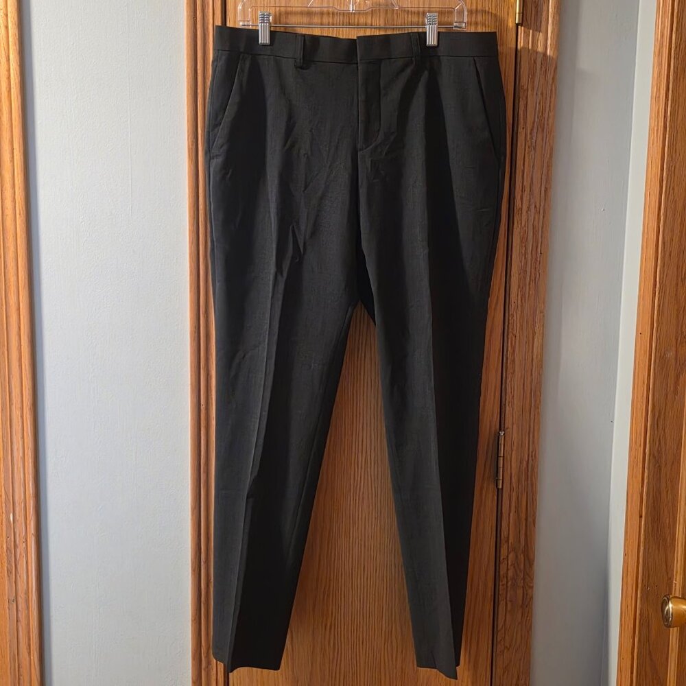 Express Slim Fit Black Dress Pants Men's 32x32 — Like New | Work Office